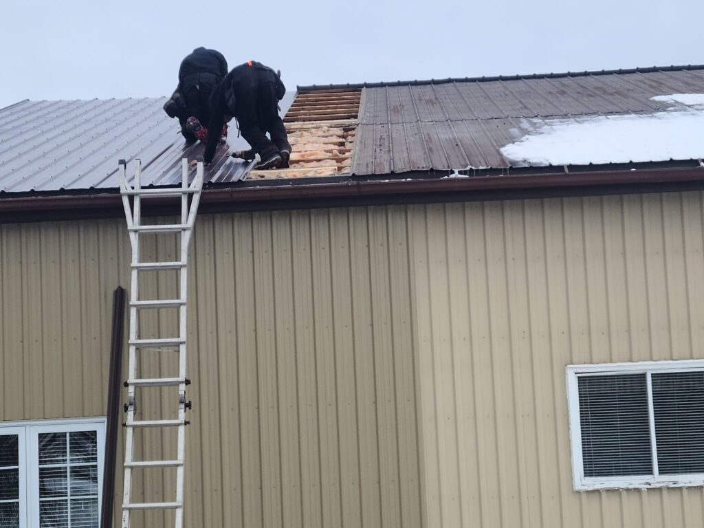 Tin Roof Repair