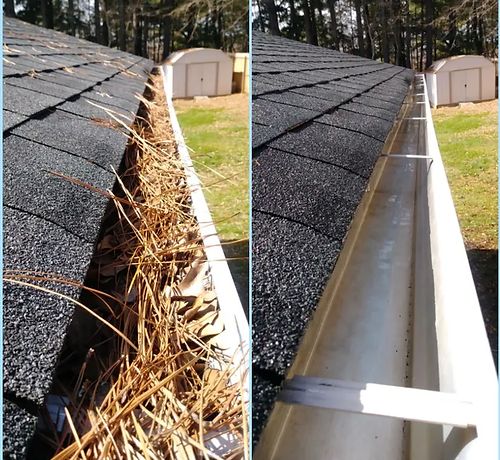 Roof Gutter Cleaning